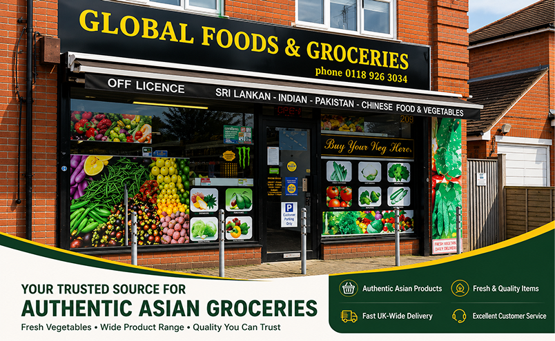 Trusted Asian Grocery Store in UK for Authentic Food Shopping
